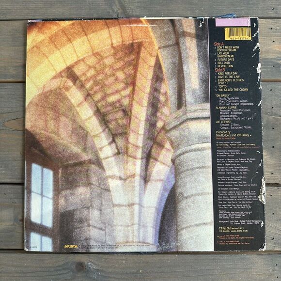 Thompson Twins Here's To Future Days Vinyl LP (1985) AL-8a8276 EX/VG - Picture 3 of 6